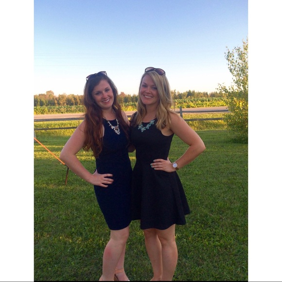 Navy Racer Back Dress 🌃 - Picture 7 of 8